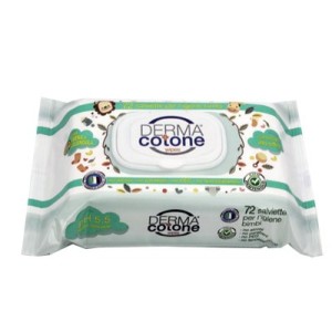Dermacotone salviettine avena calendula 72 pezzi