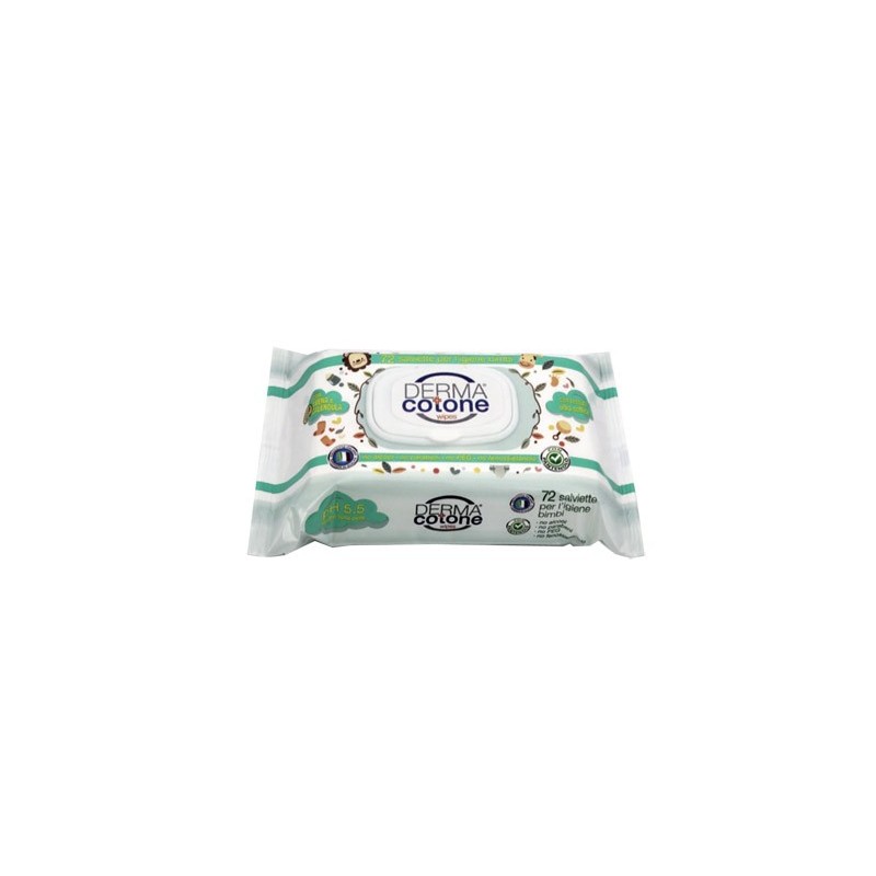 Dermacotone salviettine avena calendula 72 pezzi