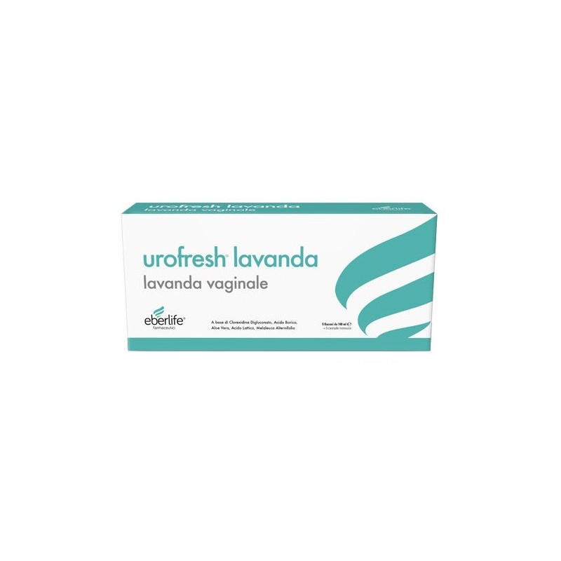 Urofresh lavanda vaginale 5 flaconi da 140 ml