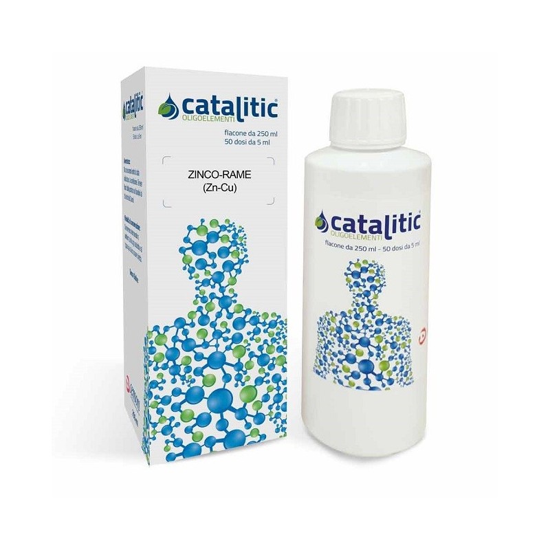 Catalitic zinco rame zn-cu oligoelementi 250 ml