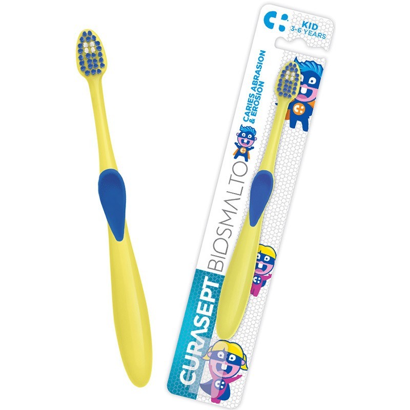 Curasept spazzolino biosmalto kids 3-6 anni Curasept spazzolino biosmalto kids 3-6 anni