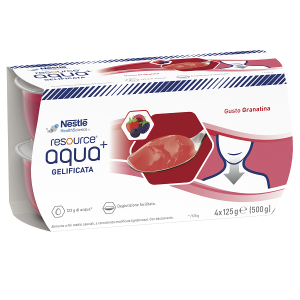Resource aqua acqua gelificata+grenada cup 6 4x125 g