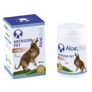 Aloeplus artricur pet cani +11 kg 27 g 60 capsule