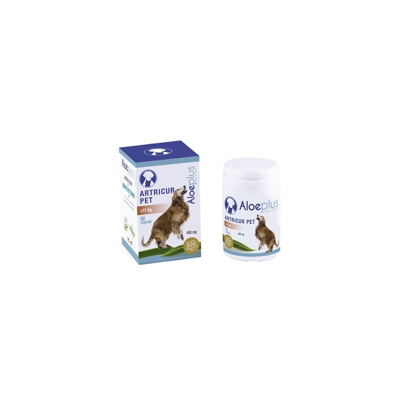 Aloeplus artricur pet cani +11 kg 27 g 60 capsule Aloeplus artricur pet cani +11 kg 27 g 60 capsule