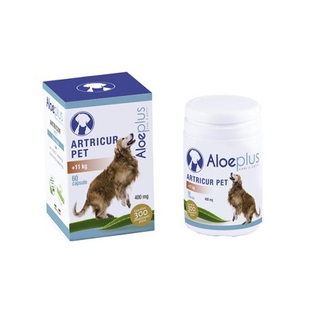 Aloeplus artricur pet cani +11 kg 27 g 60 capsule