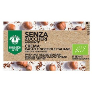 Crema spalmabile cacao/nocciole senza zuccheri aggiunti 200g