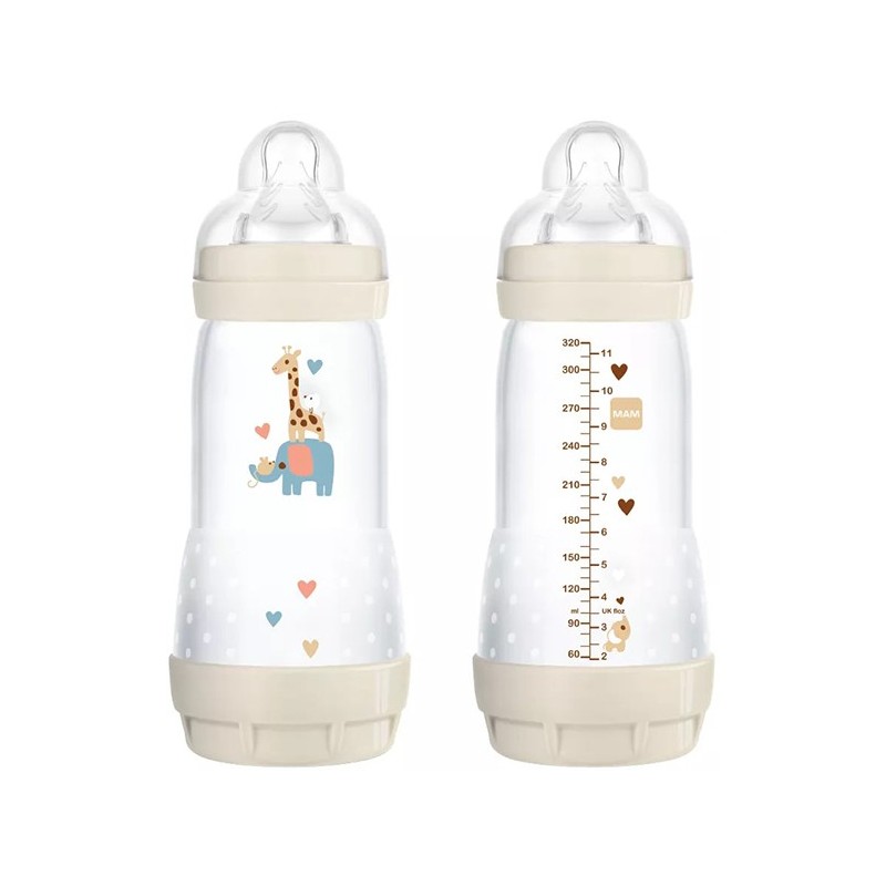 Mam biberon easy start 320 ml 4+ tettarella 3 neutro