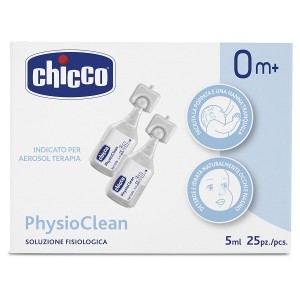 Chicco soluzione physioclean 5 ml 25 pezzi