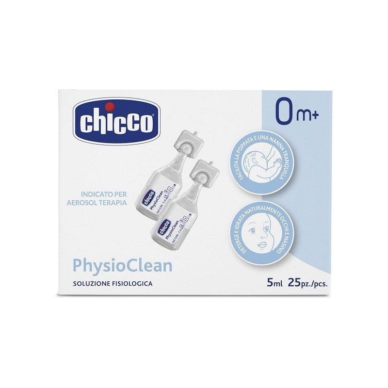 Chicco soluzione physioclean 5 ml 25 pezzi