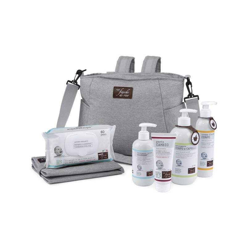 Fiocchi di riso cofanetto borsa fasciatoio Fiocchi di riso cofanetto borsa fasciatoio