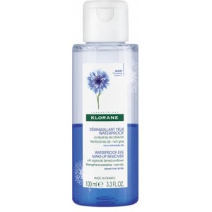 Klorane struccante occhi waterproof fiordaliso bio 100 ml