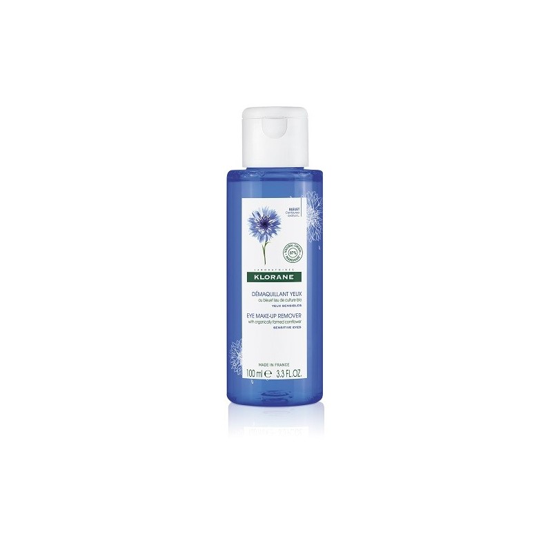 Klorane struccante occhi fiordaliso bio 100 ml