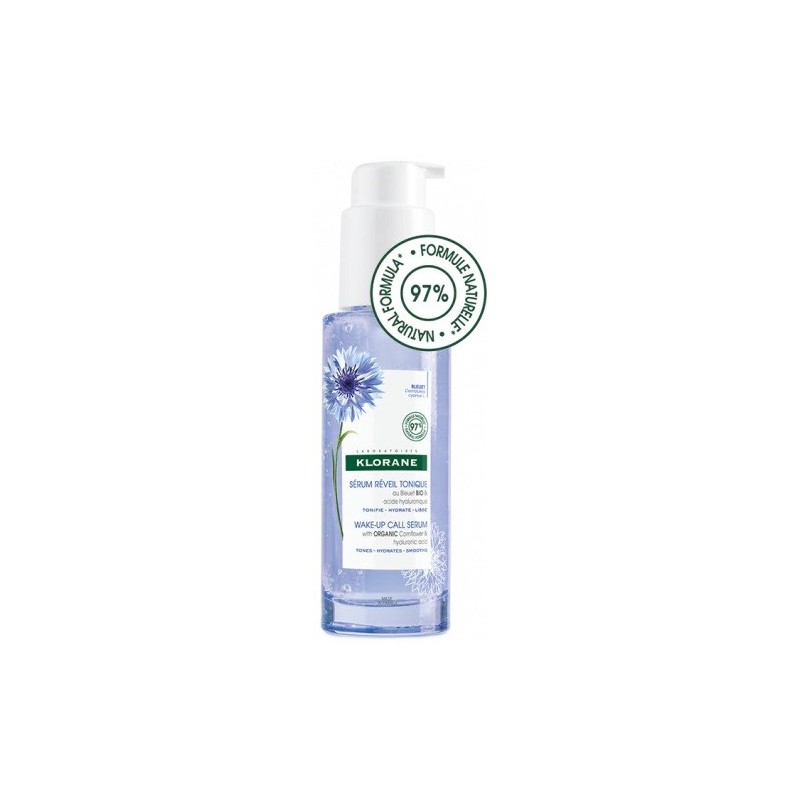 Klorane siero risveglio tonico fiordaliso bio acido ialuronico 50 ml