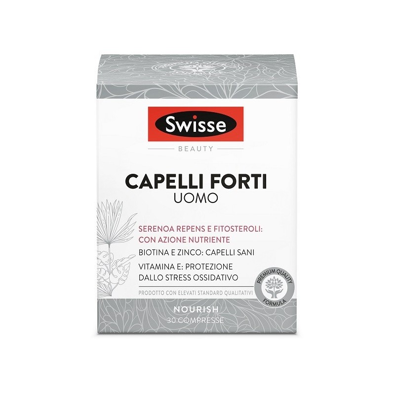 Swisse capelli forti uomo 30 compresse