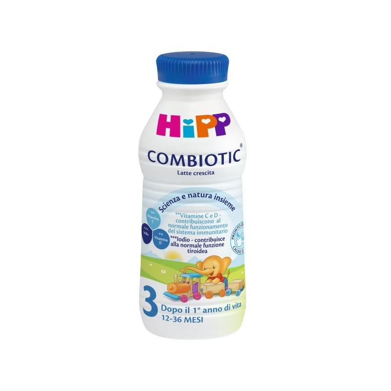Hipp latte 3 combiotic crescita 470 ml