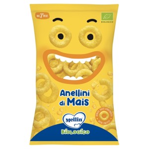 Mellin snack bio anellini mais 15 g