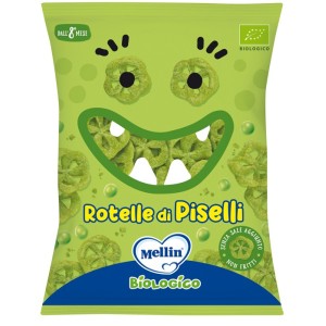 Mellin snack bio rotelle piselli 20 g