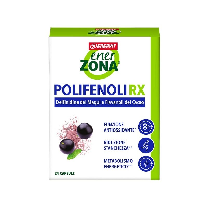 Enerzona polifenoli rx 24 capsule