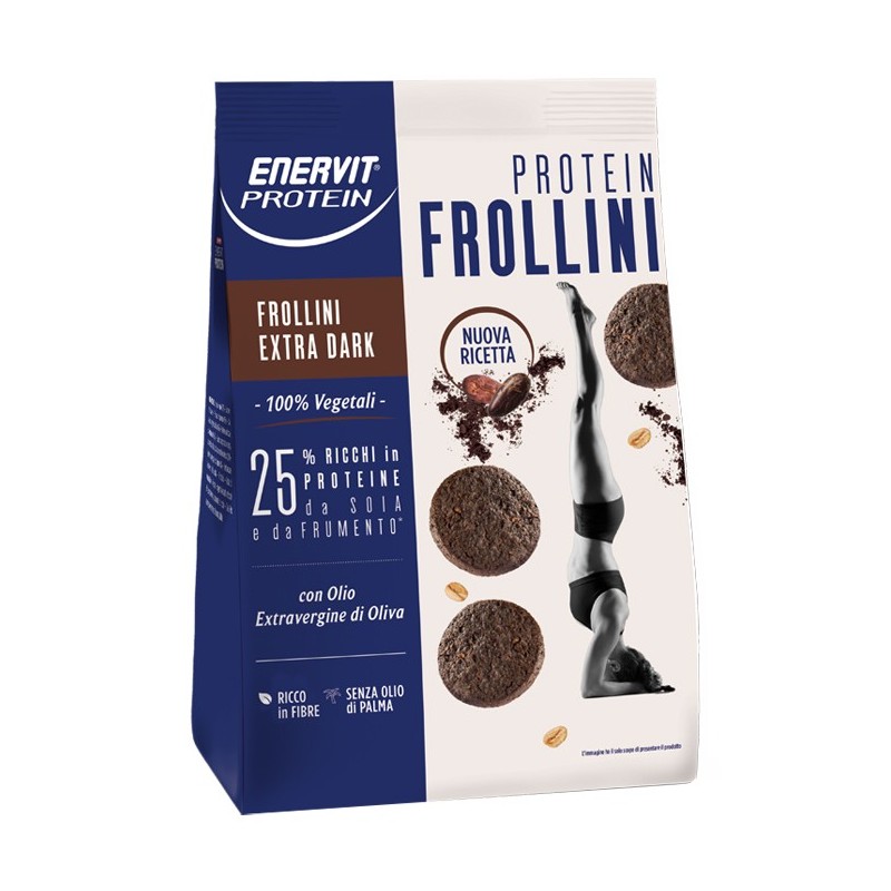 Enervit protein frollini extra dark 200 g