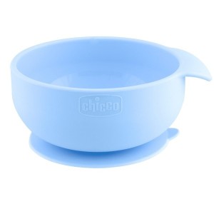Chicco ciotola silicone rosa