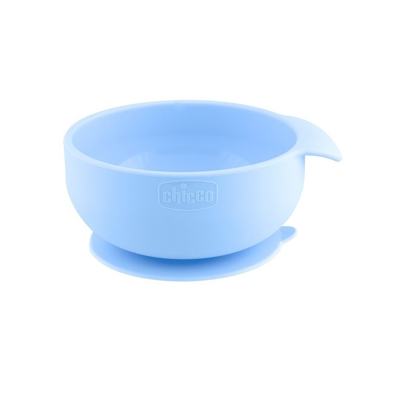 Chicco ciotola silicone rosa Chicco ciotola silicone rosa
