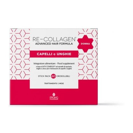 Re-collagen donna capelli unghie 60 stick