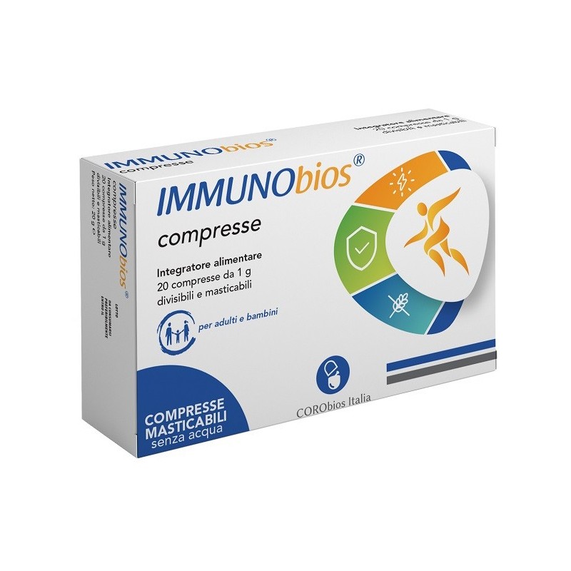 Immunobios 20 compresse masticabili Immunobios 20 compresse masticabili