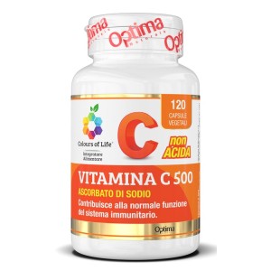 Colours of life vitamina c 500 120 capsule vegetali 900 mg
