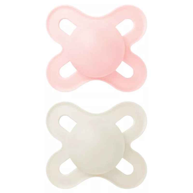 Mam succhietto original start 0-2 mesi silicone femmina 2 pezzi