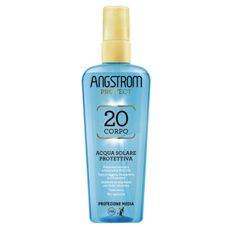 Angstrom acqua solare protettiva spf 20 140 ml