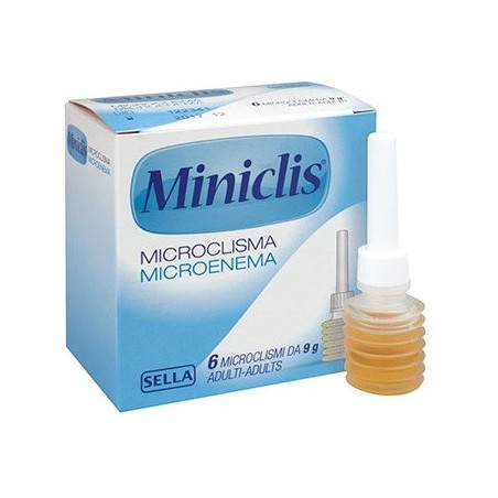 Miniclis adulti 9 g 6 microclismi