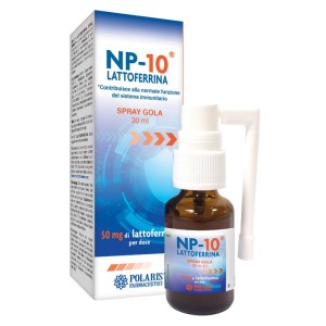 Np-10 lattoferrina spray gola 30 ml