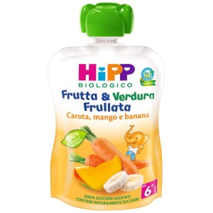 Hipp bio frutta & verdura carota mango banana 90 g