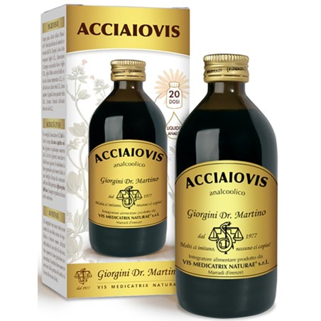 Acciaiovis 200 ml liquido analcolico Acciaiovis 200 ml liquido analcolico