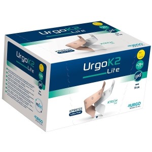 Bendaggio urgok2 latex free kit bendaggio t2 caviglia 25-322 pezzi 10 cm