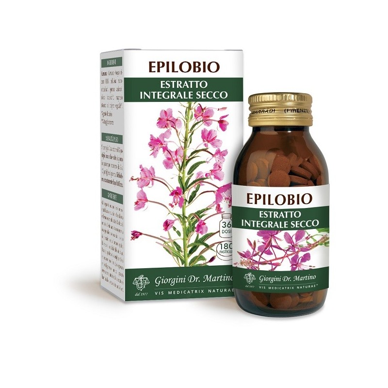 Epilobio estratto integrale secco 90 g 180 pastiglie Epilobio estratto integrale secco 90 g 180 pastiglie