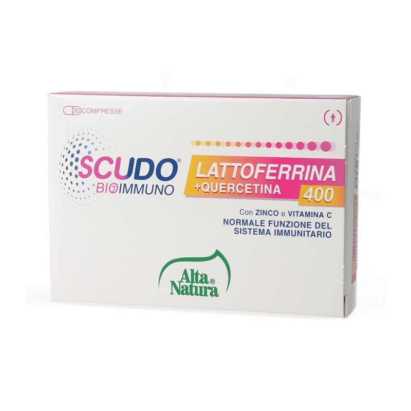 Scudo lattoferrina + quercetina 400 30 compresse
