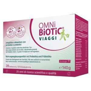 Omni biotic viaggi 28 bustine da 5 g