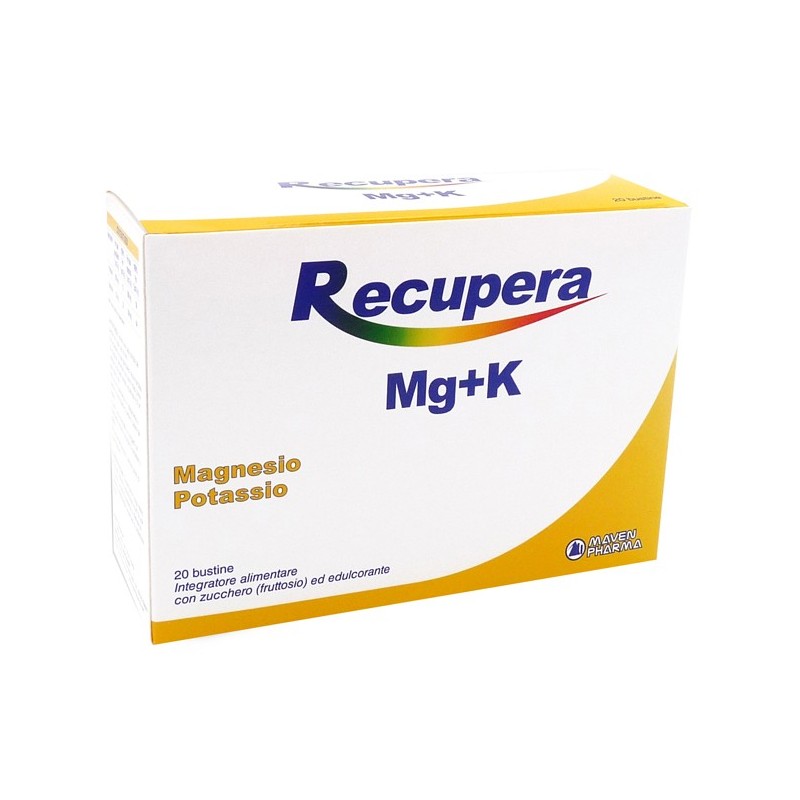 Recupera mg+k 20 bustine Recupera mg+k 20 bustine