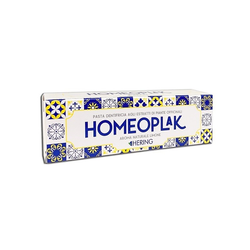 Homeoplak dentifricio limone 75 ml
