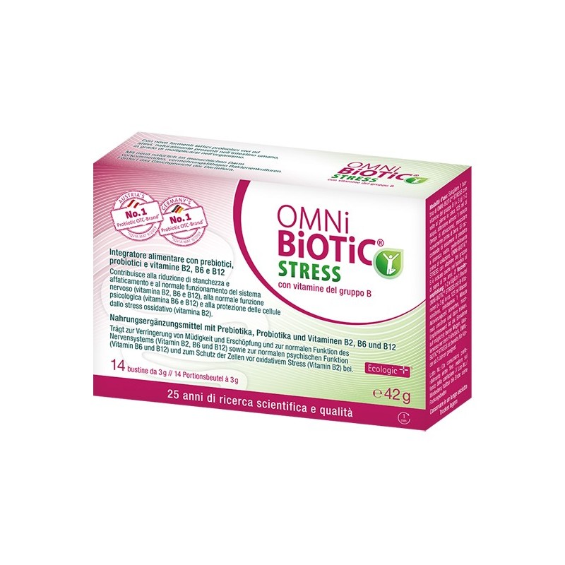 Omni biotic stress vitamine gruppo b 14 bustine da 3 g