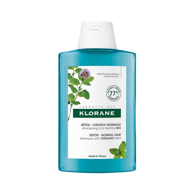 Klorane shampoo alla menta acquatica 400 ml