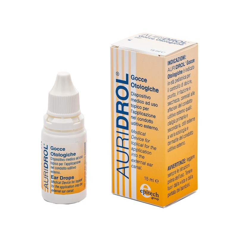 Auridrol gocce otologiche 15 ml Auridrol gocce otologiche 15 ml