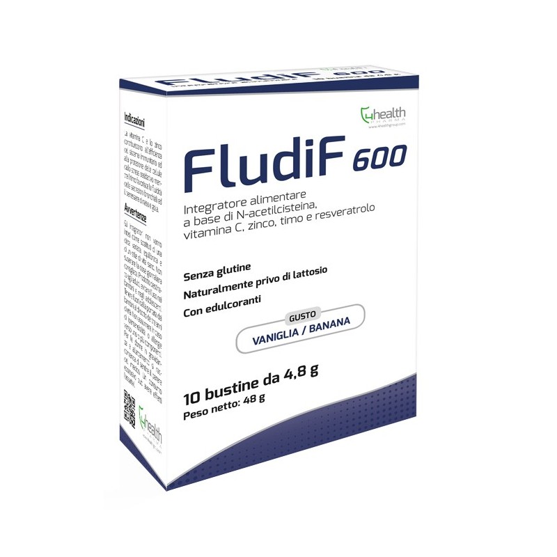 Fludif 600 vaniglia/banana 10 bustine