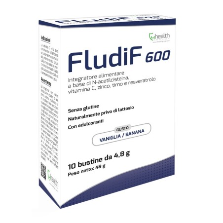 Fludif 600 vaniglia/banana 10 bustine