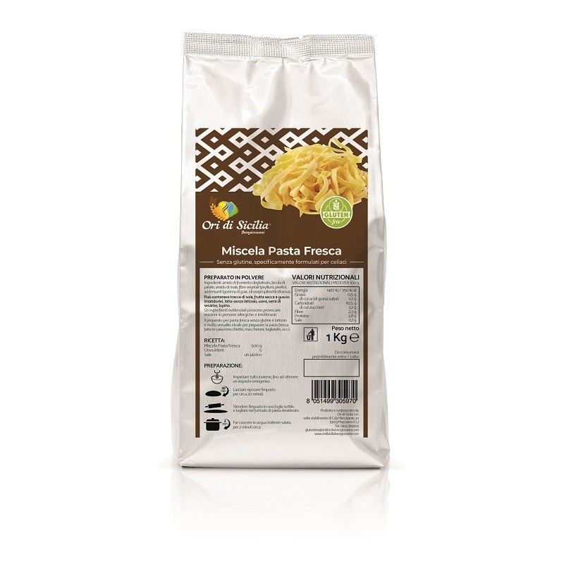 Ori di sicilia mix oro pasta fresca 1 kg Ori di sicilia mix oro pasta fresca 1 kg