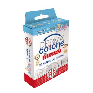 Dermacotonepharma cerotto bambini assortiti 20 pezzi