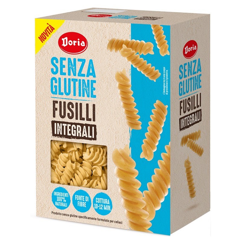 Doria fusilli integrali 400 g Doria fusilli integrali 400 g