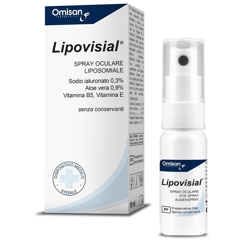 Spray oculare liposomiale lipovisial 10 ml Spray oculare liposomiale lipovisial 10 ml