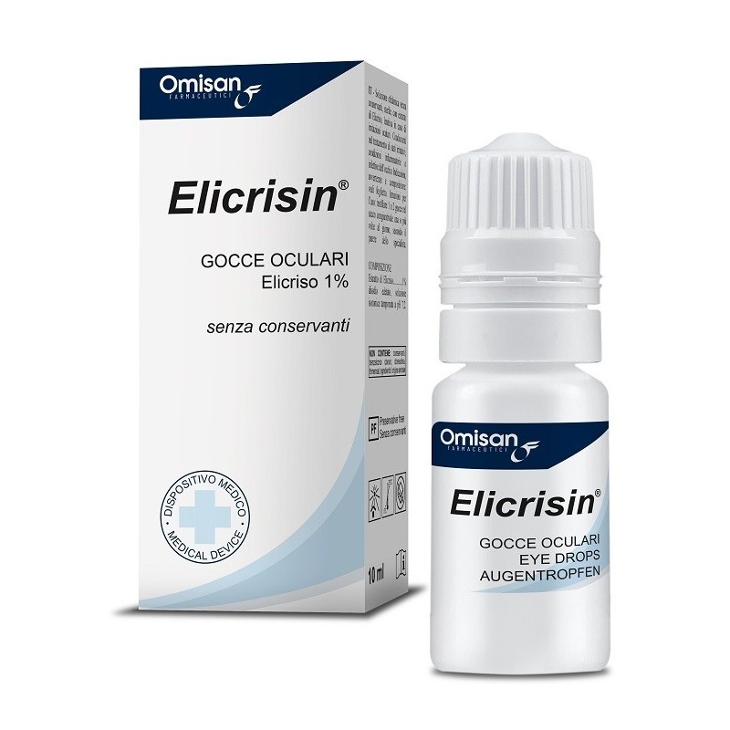 Gocce oculari elicrisin 10 ml Gocce oculari elicrisin 10 ml